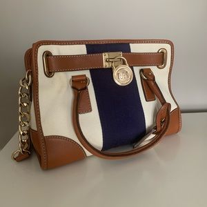 Michael Kors leather tote bag